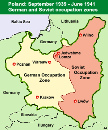 Jedwabne is 100 miles NW of Warsaw