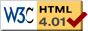 valid in HTML 4.01