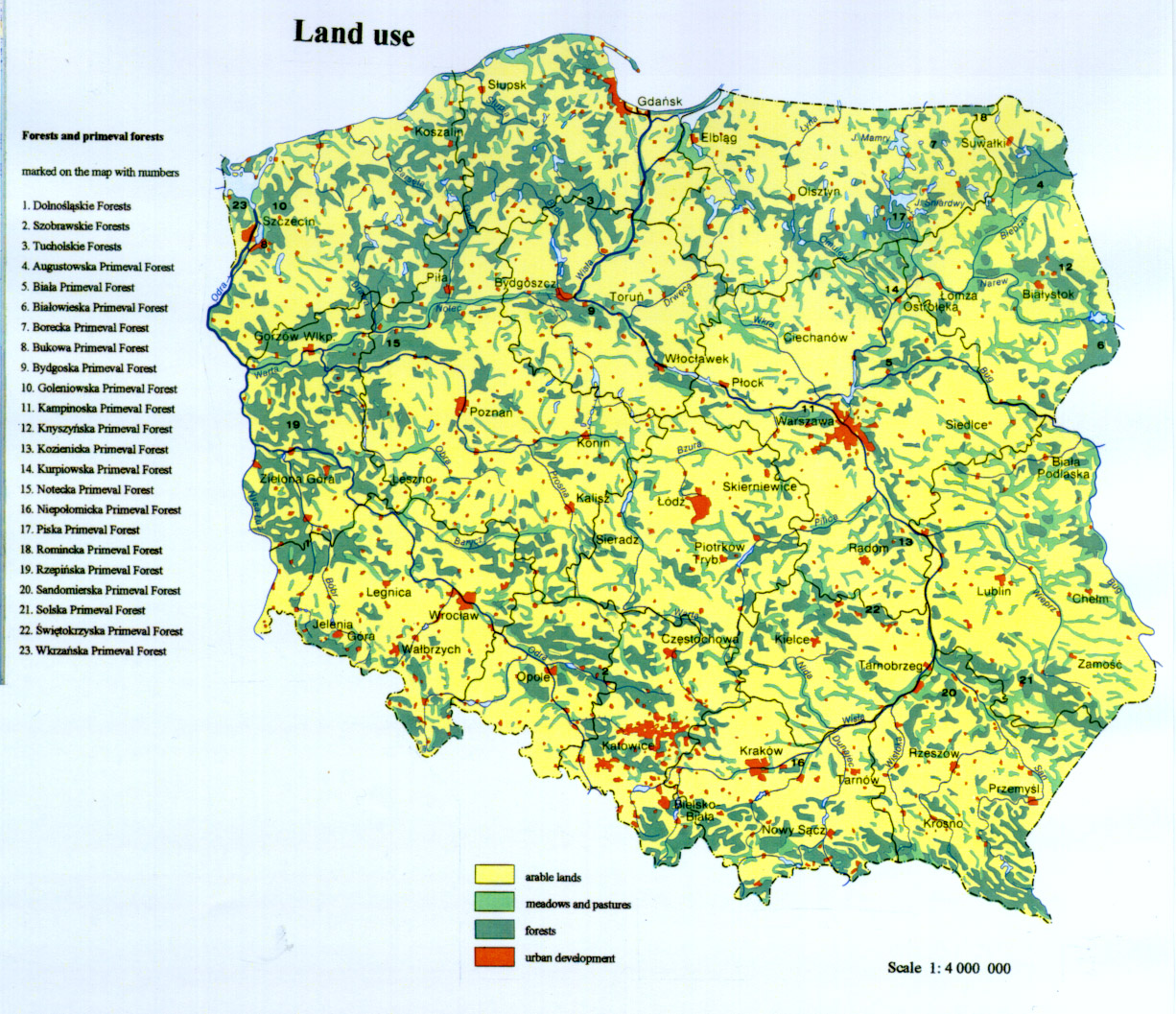 Maps of Poland