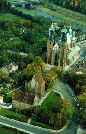 Bird's eye view of the Cathedral complex
