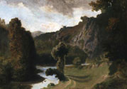 Cousin Valley near Avallon (Landscape)