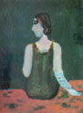 Portrait of a Young Woman in a Green Dress, 1924