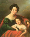 Portrait of a Young Woman and her Daughter, 1824