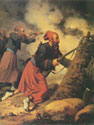 Zuawi w walce, 1858