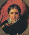 Portret dziewczynki z rodziny Romanowskich