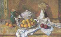 Still Life with Bowl, Servietts and a Green Jug, 1933