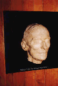 Szymanowski' death mask, fot. P.Murzyn
